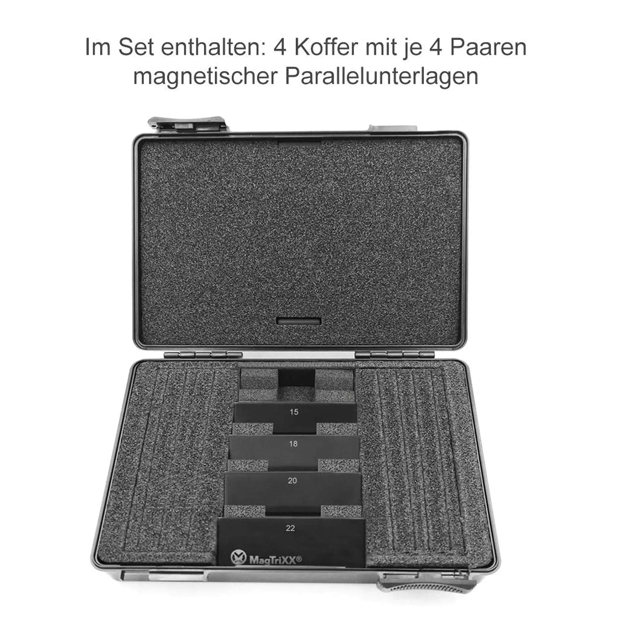 50 mm Parallel Backen CNC Set / 4x4 Paar 15/18/20/22x50x2.5 mm