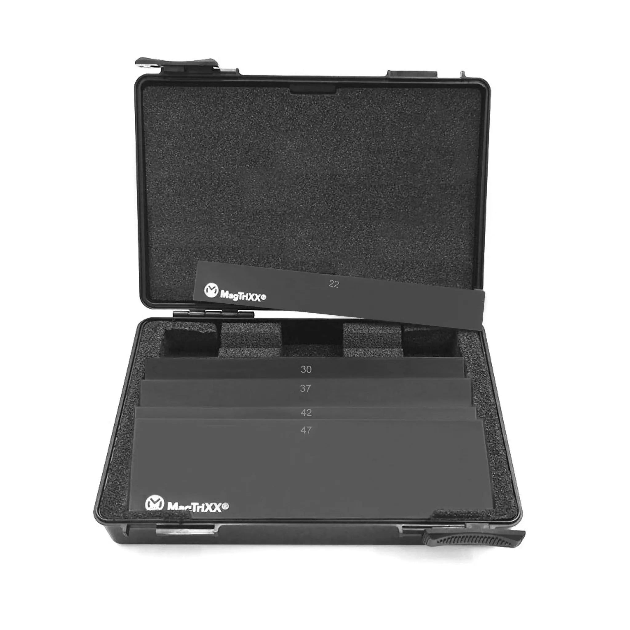 Parallelunterlagen Set 5 Paar magnetisch 22/30/37/42/47 x 160 x 2.5mm