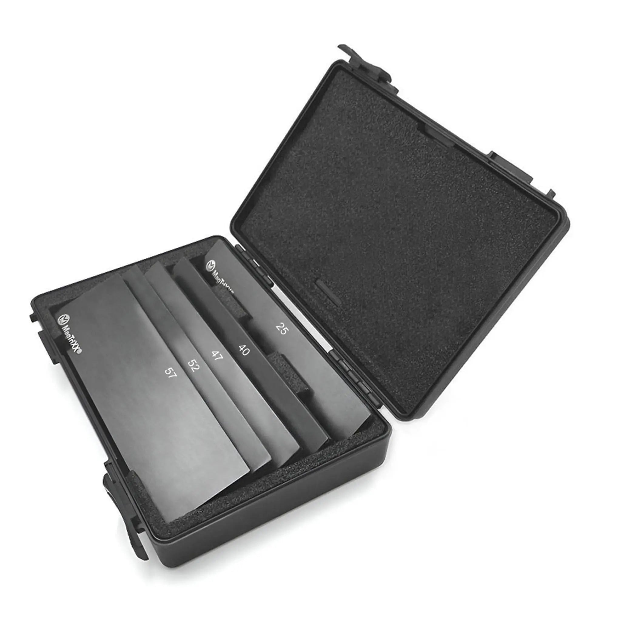 200 mm Parallelunterlagen Satz / 5 Paar 25/40/47/52/57x200x2.5 mm