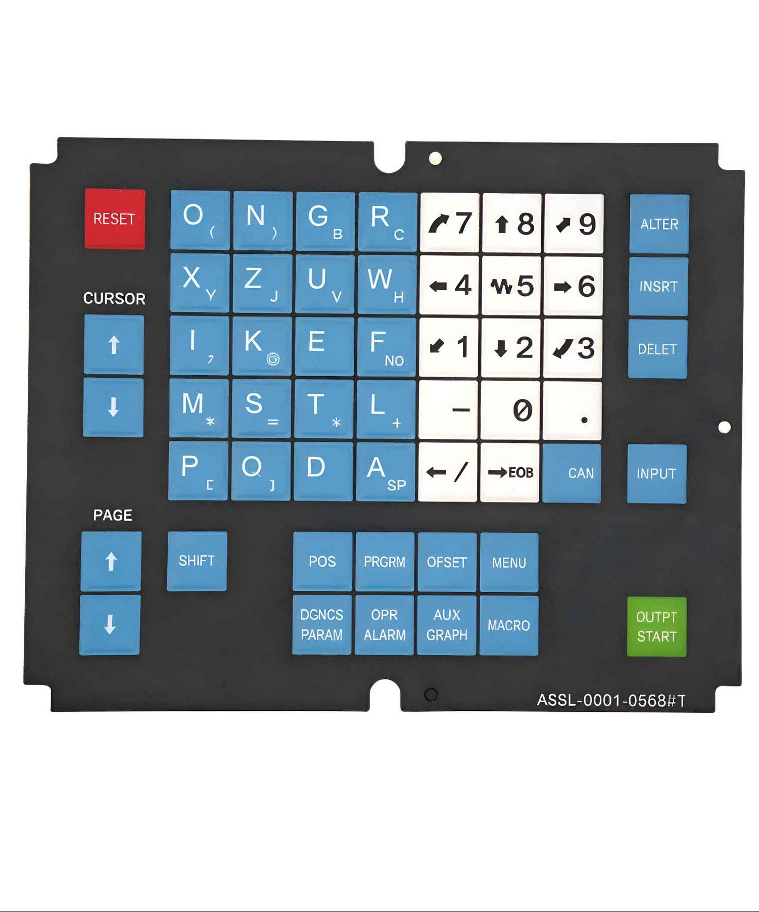 Membrant Tastatur für Fanucsteuerungen kaufen