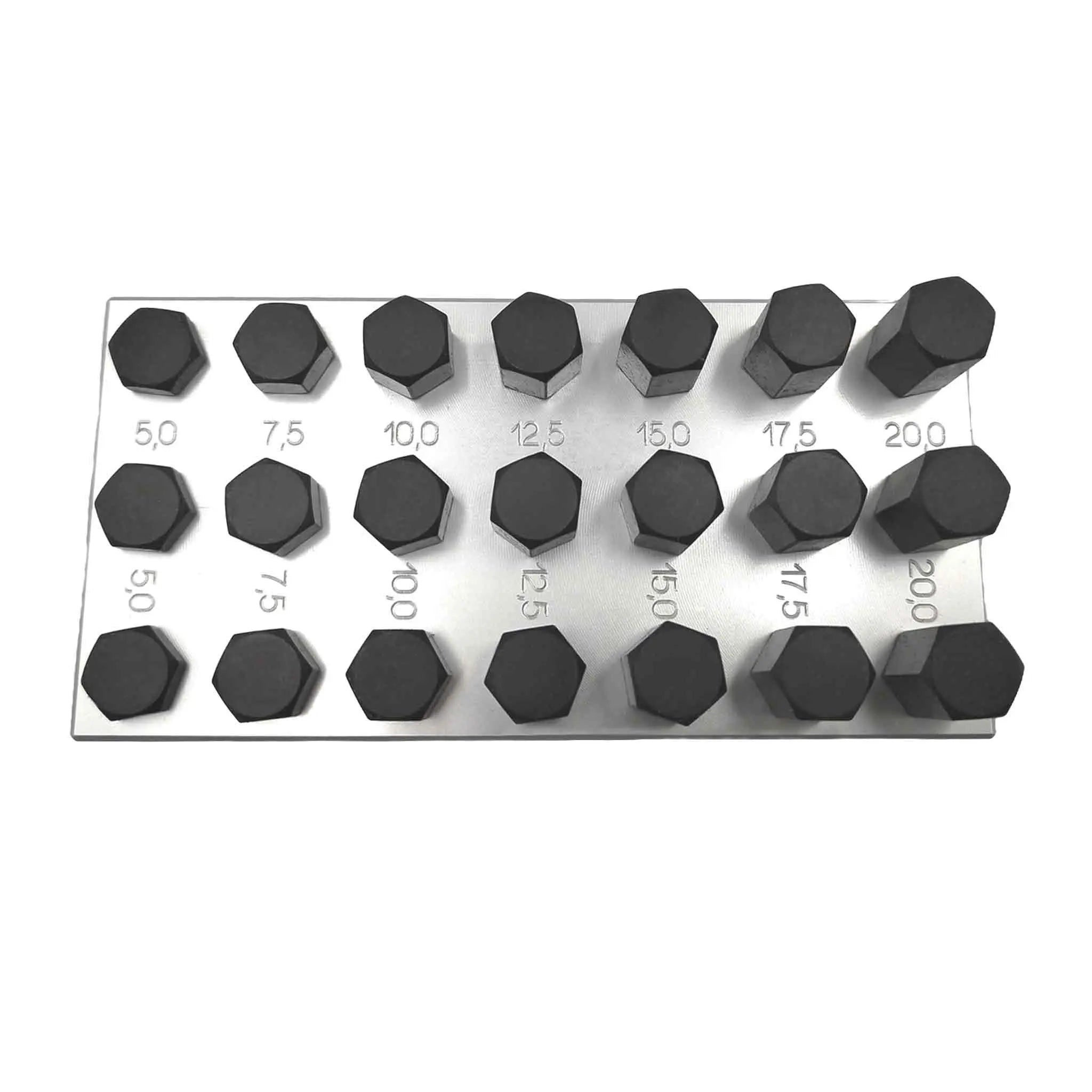 Backenfutter Anschlag Set