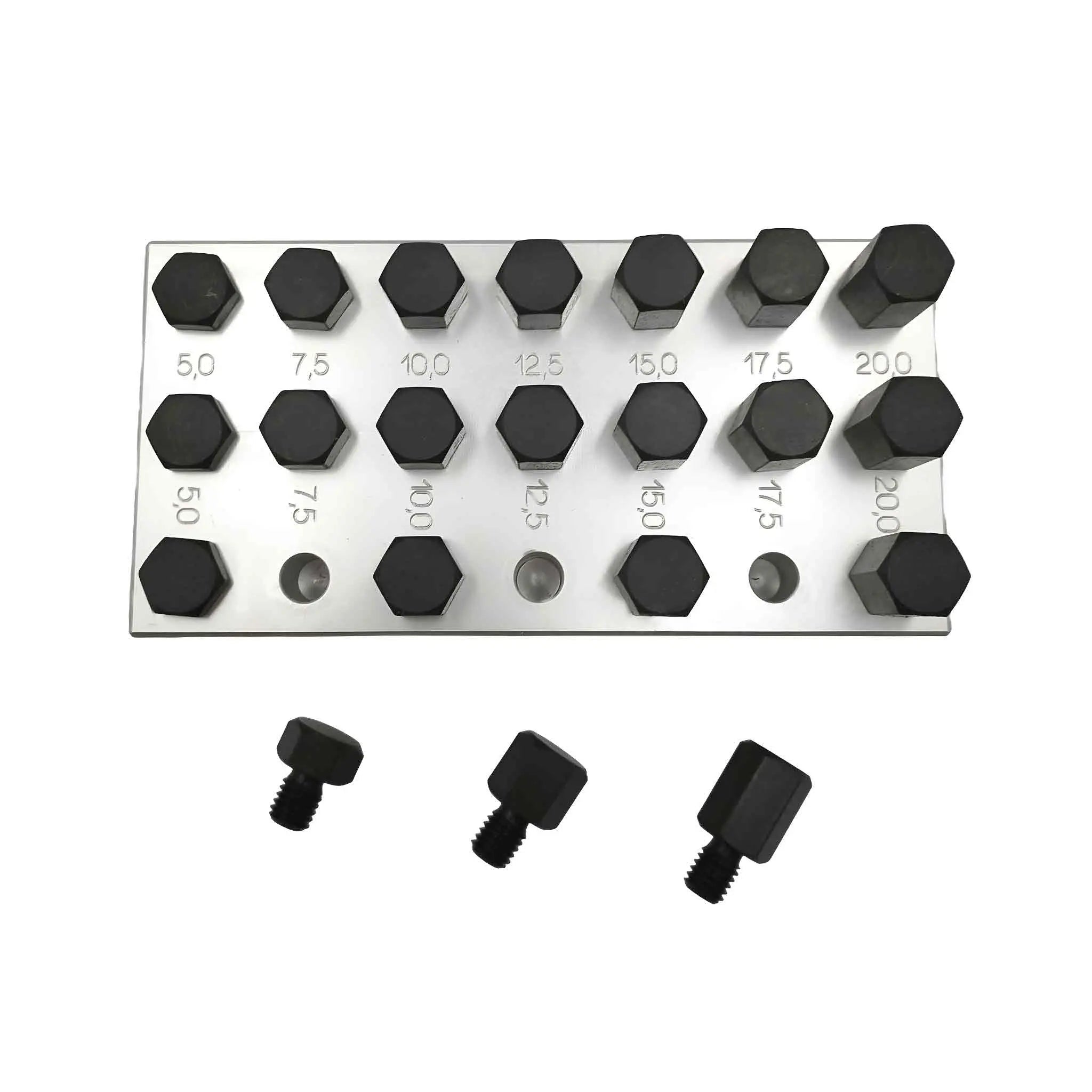 Set Backenfutter Anschlag