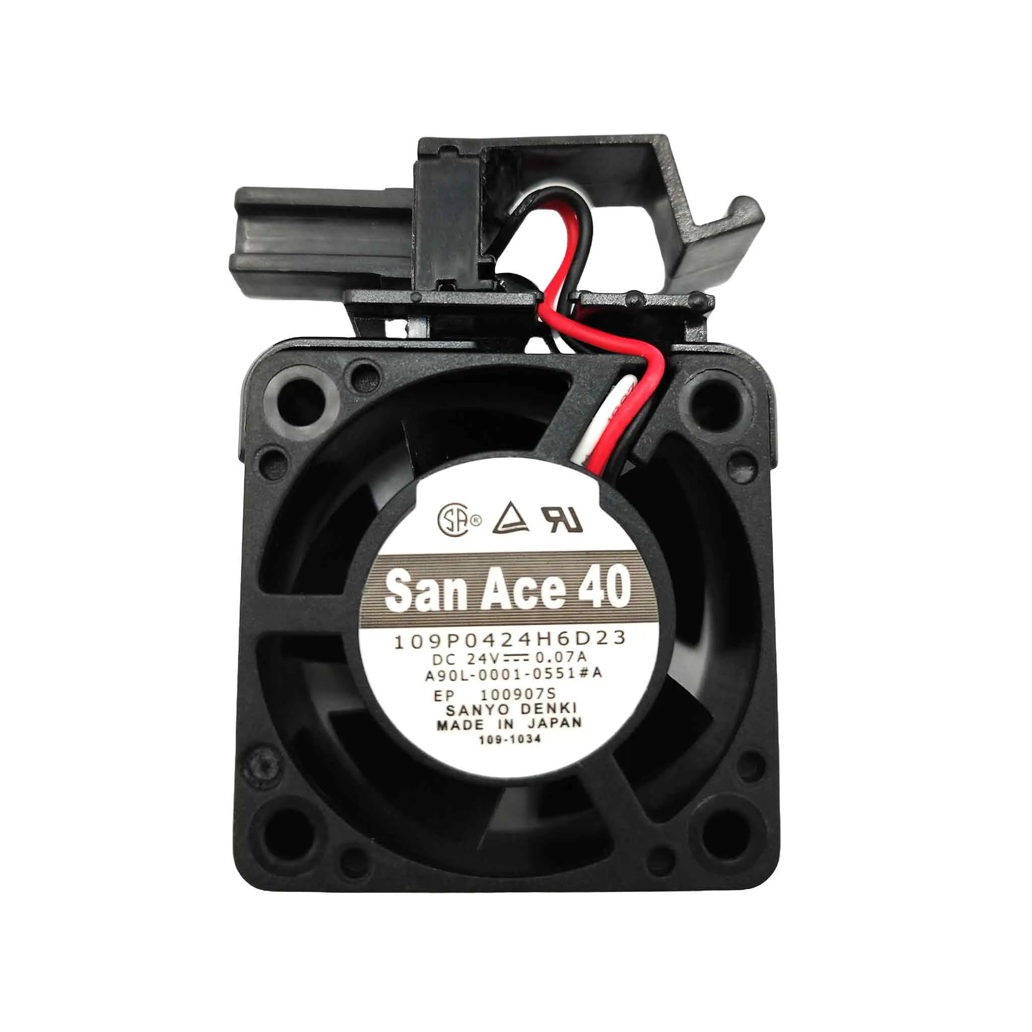 Fanuc A90L-0001-0551#A Lüfter SanAce40 109P0424H6D23 cncmech.de