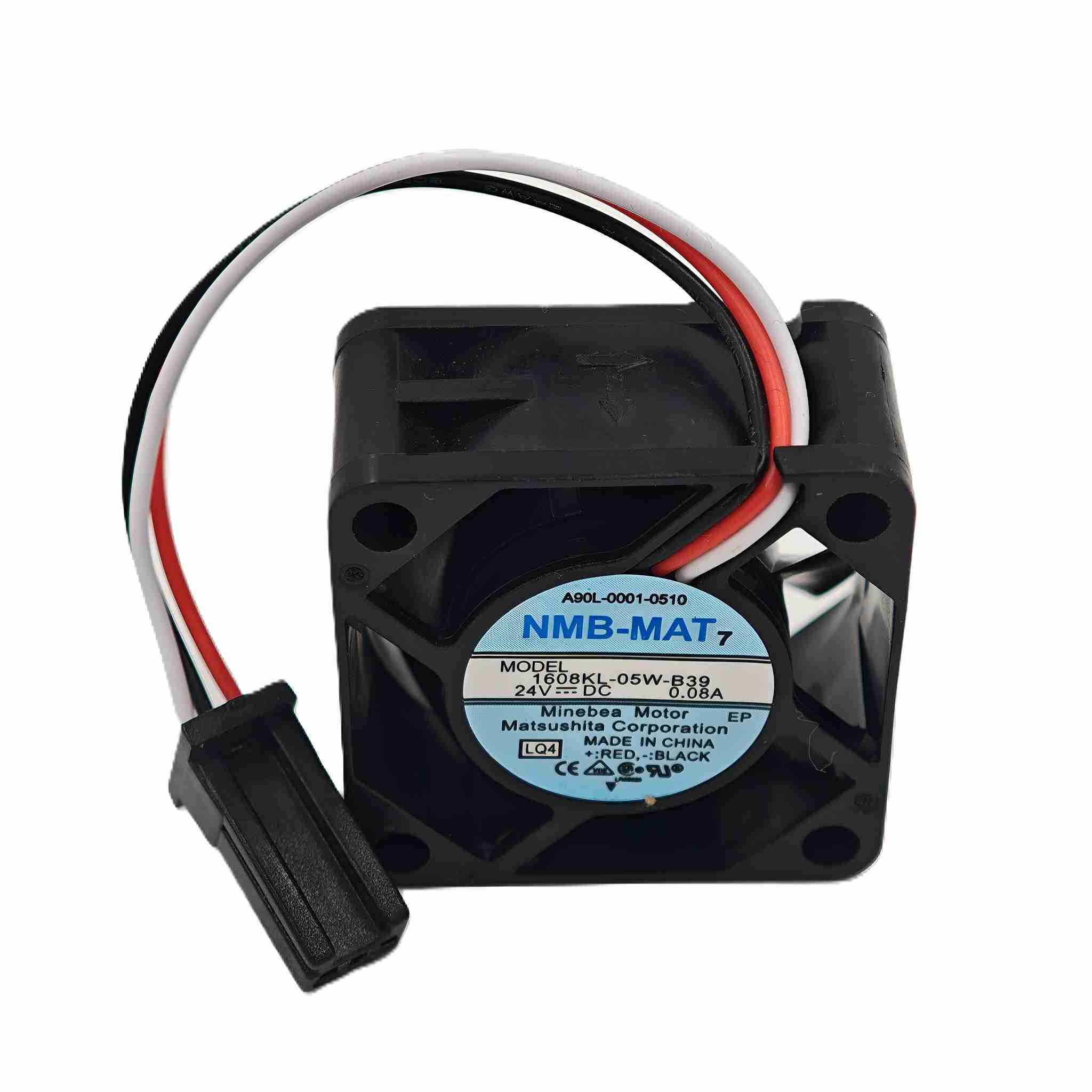 NMB-MAT 1608KL-05W-B39 Axiallüfter 5V 0,08A für CNC-Steuerungen