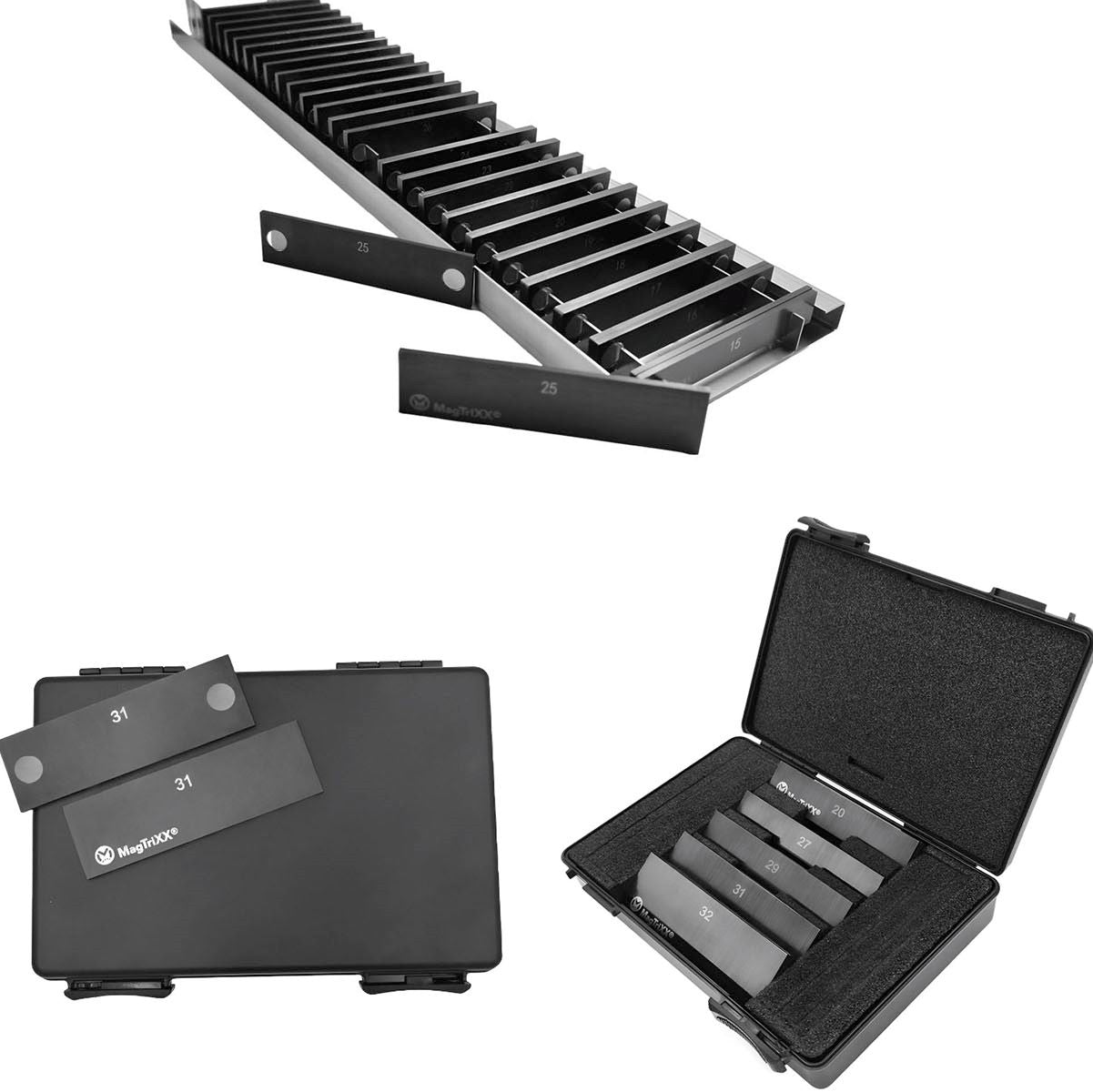 Grosse Auswahl magnetscher Paralellunterlagen - www.cncmechde