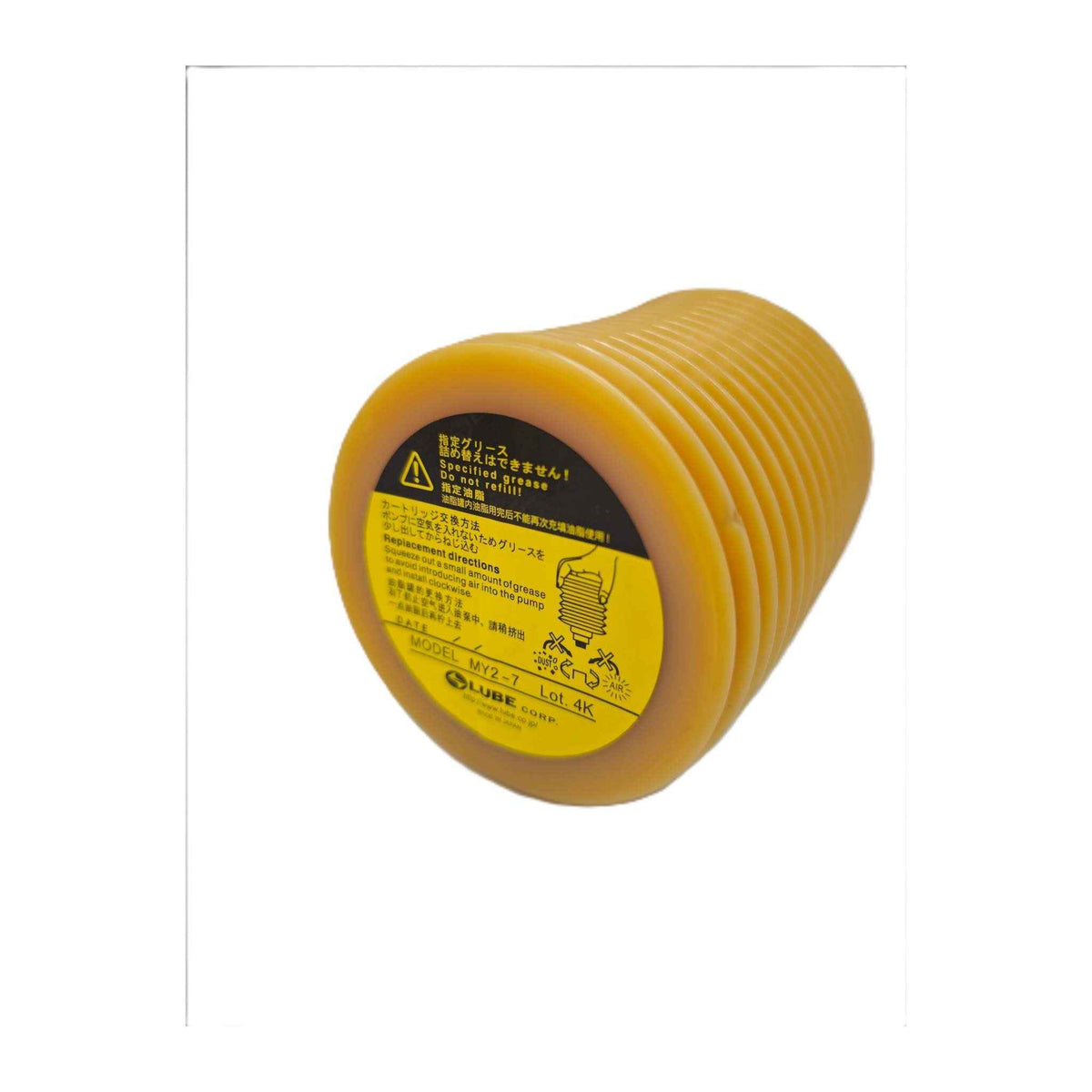 LUBE MY2-7 Schmierfettkartusche für Zentralschmiersysteme