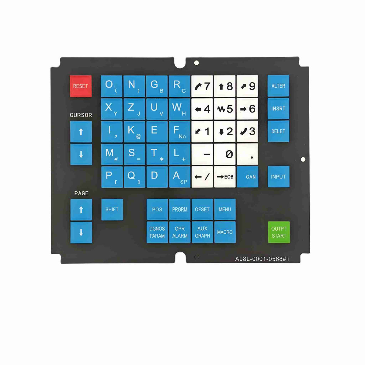 Fanuc A98L-0001-0568#T Teilenummer und Produktkennzeichnung