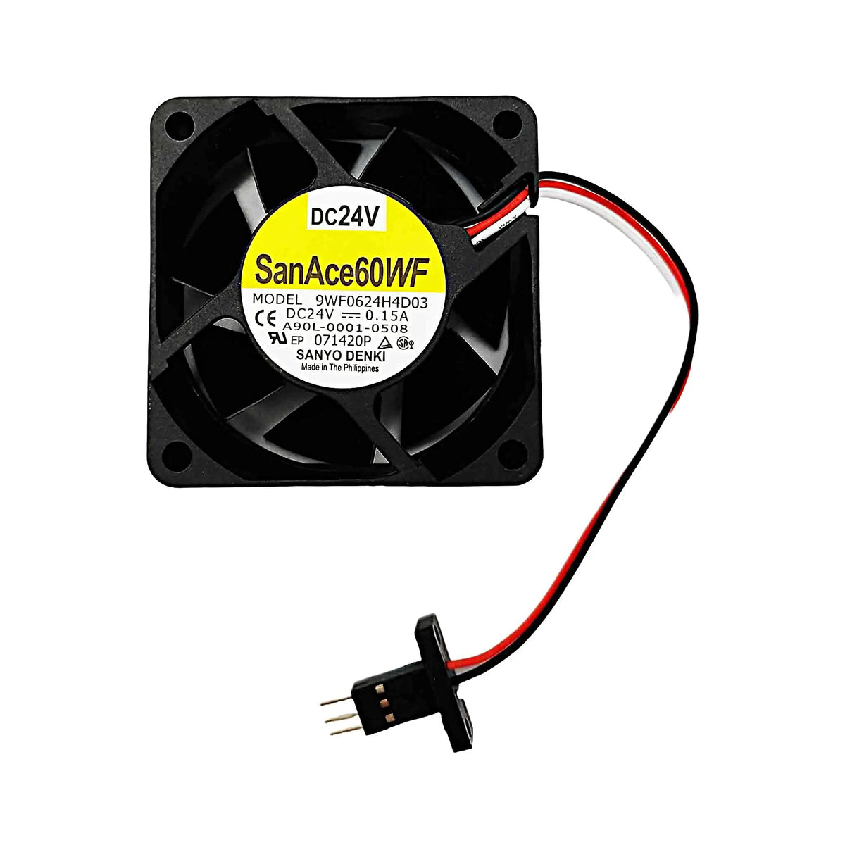 Ventilateur De Refroidissement Sanyo 9WF0624H603 Pour FANUC A90L-0001-0576 - 24V 0.15A